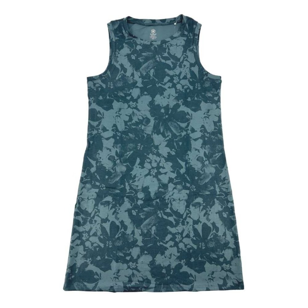 GAIAM | Women's Sleeveless Dress | Blue Pattern | Size Medium